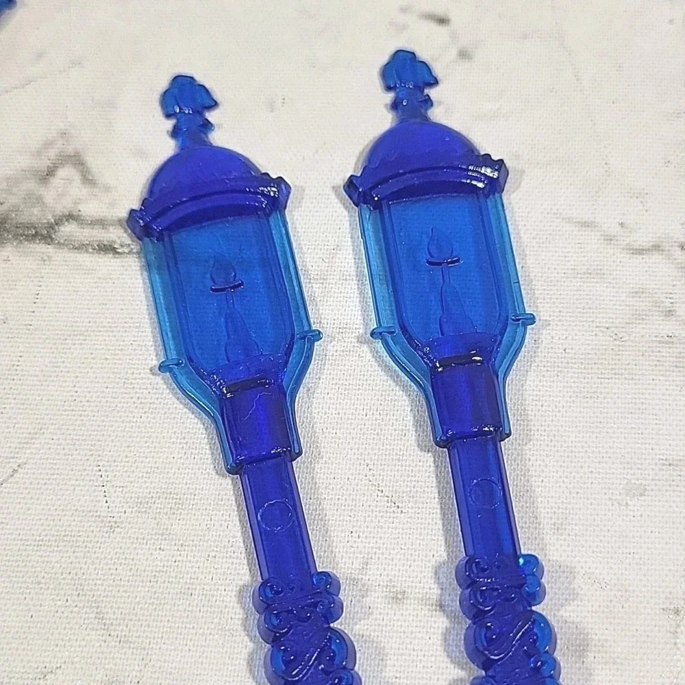 HOYT‎ HOTEL Portland OR Barbary Coast Vintage Swizzle Sticks Blue Set of 12